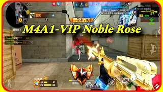CF Mobile | M4A1-Noble Rose Hàng Cổ Mà Bắn Vẫn Ngon Cây Súng Sinh Ra Để Dành Cho Chị Em | Tường CT