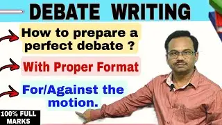 Debate Writing| Should Educated Youth Emigrate |Debate Writing Format #debatewriting #englishgrammar