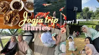 JOGJA VLOG 🎥| part 1 : kuliner Jogja & cafe hopping🍢🍵🍰