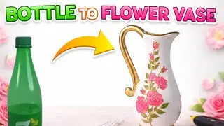 Bottle to flower vase decoration ideas for all Malayalam 