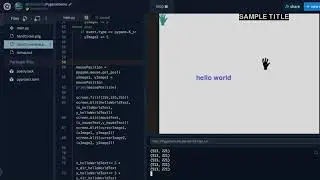 Pygame Tutorial 5C   Adding Images and controlling using the keyboard