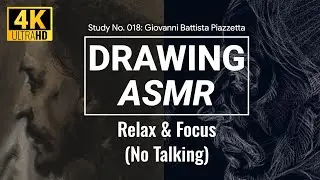 20min Deep Focus: Piazzetta's Saint (Skull to Face & Eyes) | Structural ASMR (No Talking) [4K]