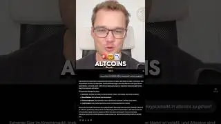 🚨Krypto-Warnung: Alle rennen in Altcoins &ndash; inmitten EXTREMER Gier! 🤯 #crypto #bitcoin #didirandom
