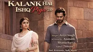 Kalank Hai Ishq Piya 2.0 | kalank (new version)|Sad song kalank | Arijit Singh | 7tmusic 