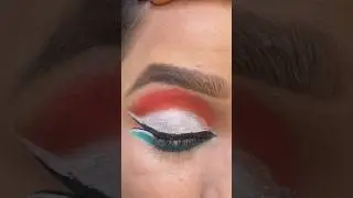 Independence 🇮🇳day special Eyemakeup💄#shorts #youtubeshorts #trending #viral #independenceday