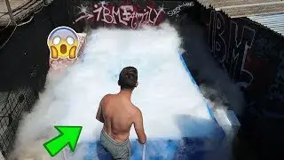 Am pus 40 KG de GHEAȚĂ CARBONICĂ in PISCINĂ !!! (ce a urmat e WOW!)