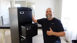 AMAZON REVIEW - High Quality and Extremely Strong METAL FILE CABINET | BEST ON AMAZON!