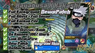Script Skin Hayabusa X Kakashi Hatake 2025 | Collab Mobile Legends Terbaru (Naruto)