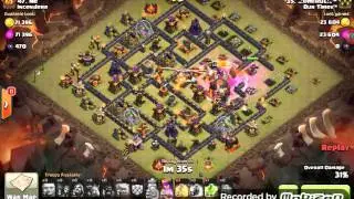 3star TH10 GOHOG attack (Mirul)