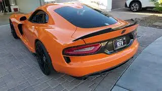 Dodge Viper 9L Xtreme cold start