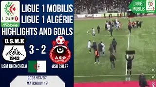 USM Khenchela vs ASO Chlef (3-2) | Highlights and Goals | Ligue 1 Mobilis | Ligue 1 Alg&eacute;rie