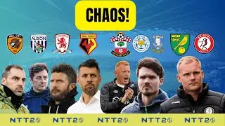 😳 CARRICK OUT AT BORO, WHAT NEXT FOR  SHEFFIELD WEDNESDAY & MORE CHAMPIONSHIP MANAGERIAL MADNESS!