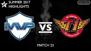 MVP vs SKT All Games Highlights LCK Summer 2017 MVP vs SK Telecom T1 LoL eSports