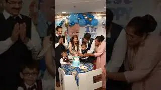 Birthday cake cutting ceremony ❤️