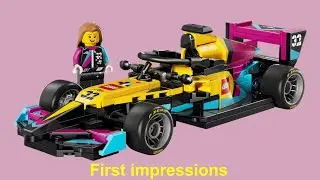 Lego Speed champions F1 ACADEMY LEGO Race Car (77258) first Impressions 