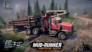 MudRunner - First Logging Mission with Western Star 6900XD