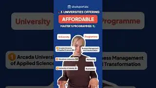 📚3 доступные магистерские программы в Европе, которые вам стоит увидеть!
