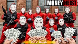 PARKOUR VS MONEY HEIST! 3 | BAD GUYS: No ESCAPE, POLICE Chase Goes Nuclear(BELLA CIAO REMIX)Epic POV