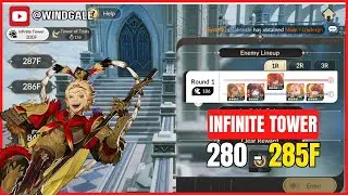 INFINITE TOWER 281F - 285F | Seven Knights Rebirth