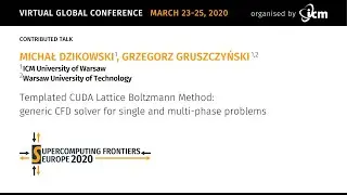M.DZIKOWSKI, G.GRUSZCZYSKI | Templated CUDA Lattice Boltzmann Method... | SCFE20 contributed talk