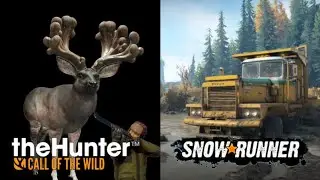 🔴LIVE- theHunter: Call of The Wild | SNOWRUNNER | No Commentary Gameplay