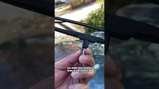 How To Replace Wiper Blades on a J-Hook Arm