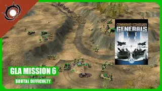 C&C: Generals - GLA Mission 6: Splinter-Cell [Brutal Difficulty / Patch 1.08] 4K