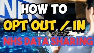 NHS Data Sharing - Make your choice!