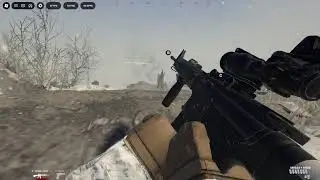 Lasering people as a rifleman