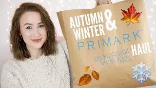 AUTUMN & WINTER PRIMARK HAUL 2018 (TRY ON) | Sophie Louise
