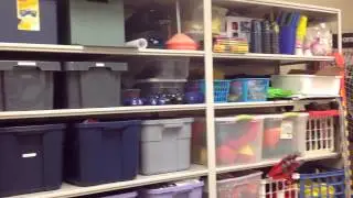 My PE equipment room & office