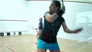 Urwashi Joshi v Diana Gasca-Underhill Geomatics Sport Central Open Women's Pro Squash 2024.
