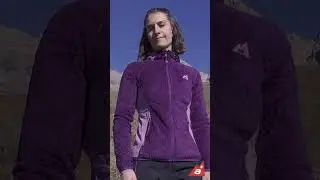 Collezione Alpenplus autunno 2025 Pile stretch termico con cappuccio