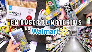 EM BUSCA DE MATERIAIS NO WALMART! - SERÁ QUE ACHEI COISA BOA?