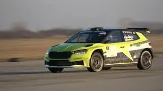 Bard&oacute;czy &Aacute;d&aacute;m #3 | Skoda Fabia RS Rally2 | R-CUP Kiskunlach&aacute;za 2025.12.27-28.