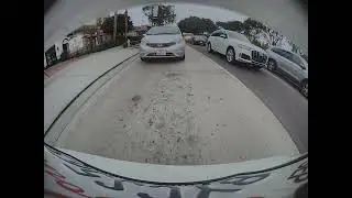 10/6/22 Tesla Accident (Rear View)