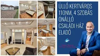 Üllőn, 4 szobás, felújított, 110nm, önálló családi ház eladó 1007nm telken #ingatlan #ingatlaneladás