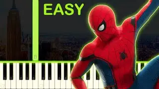 Spider-Man Homecoming&acute;s Theme - EASY Piano Tutorial