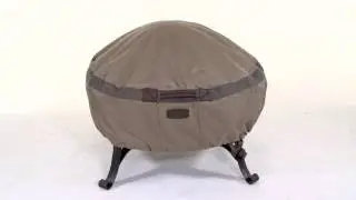 Hickory&reg; Round Patio Full Coverage Fire Pit Cover by Classic Accessories