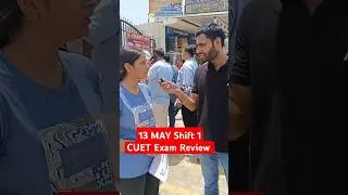 CUET Exam Review 🔴CUET Student Reaction CUET Exam #shorts #cuetexam