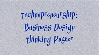 BUSINESS DESIGN THINKING POSTER: HYDRAEVE NANOTECHNOLOGY HYDRATING MOISTURISER