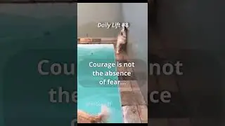 😌 courage is not ... #animal #inspire