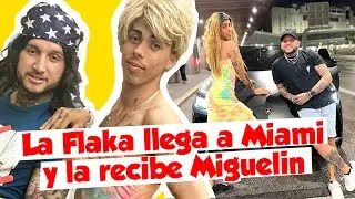 Miguelin y sus Locuras se encuentran en Miami con La Flaka Veronica 😱