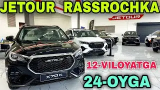 Jetour Buxaradan Rassrochka Ochildi X70 FL Dashing X50 T2 Narxlari Жетоурдан Рассрочка Кредит Бухоро