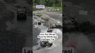 Lava Tour Merapi mulai Rp250 ribu bersama EnjoYogya Trip #lavatour #lavatourmerapi #wisatahitsjogja