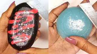 Dry Soap Crumble Tingle Satisfying Relaxing video ASMR Soap Cutting Decorated Painted Soaps Tickling
