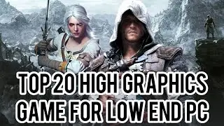 Top 20 High Graphics Games for LOW END PC Sinhala | 2GB RAM | 4GB RAM | 512MB | VRAM | 2022