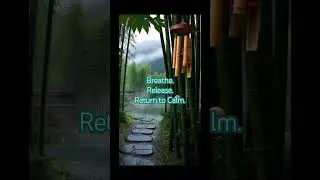 Rain on Bamboo 🌧️ Isochronal Tones for Deep Relaxation, Stress Relief & Calm Energy
