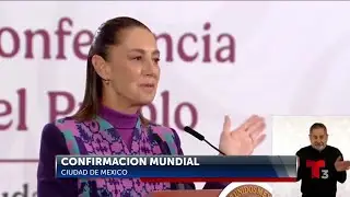 Presidenta de Mexico confirma estar en el Sorteo de la Fifa 2026