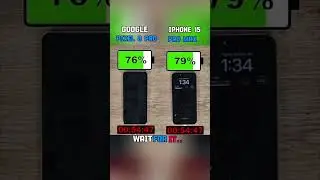 Google Pixel 8 Pro VS iPhone 15 Pro Max Charging SPEED Test